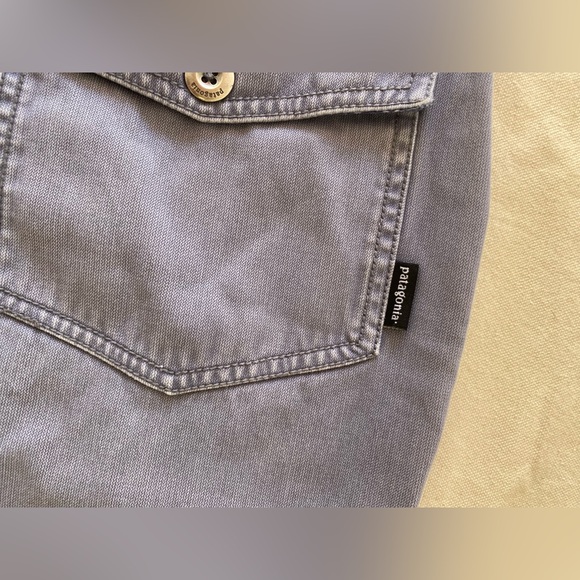 Patagonia Organic Cotton Women's Slate Grey Straight Leg Pants Size 6 Casual - Picture 6 of 8